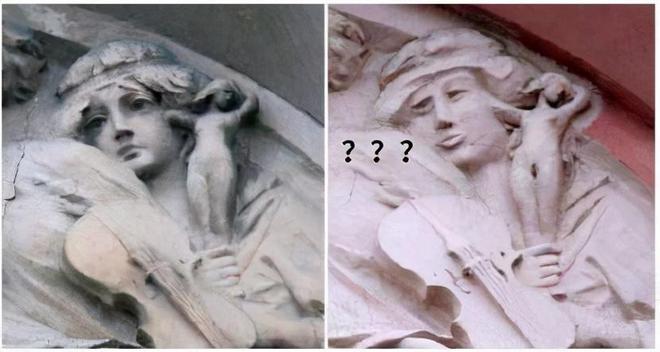6686体育西班牙百年少女雕像修复后惨遭“毁容”网友：整容特朗普？(图5)