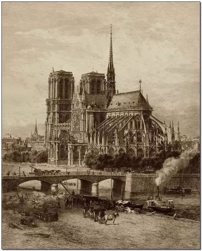 巴黎一座教堂失火为什么能伤全世6686体育界的心？(图15)