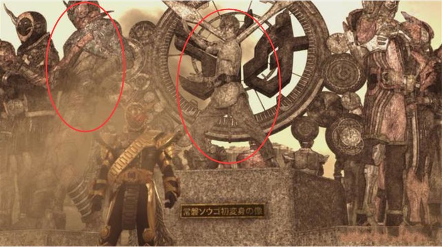 6686体育假面骑士Zi-O第一集开播：魔王的起源50年后Build变成石化雕像(图1)